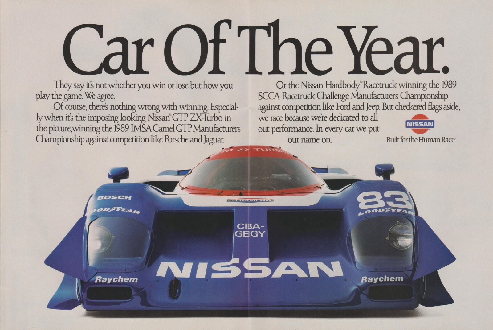 ハッピー 1989 Nissan GTP ZX-Turbo - IMSA Racer - 