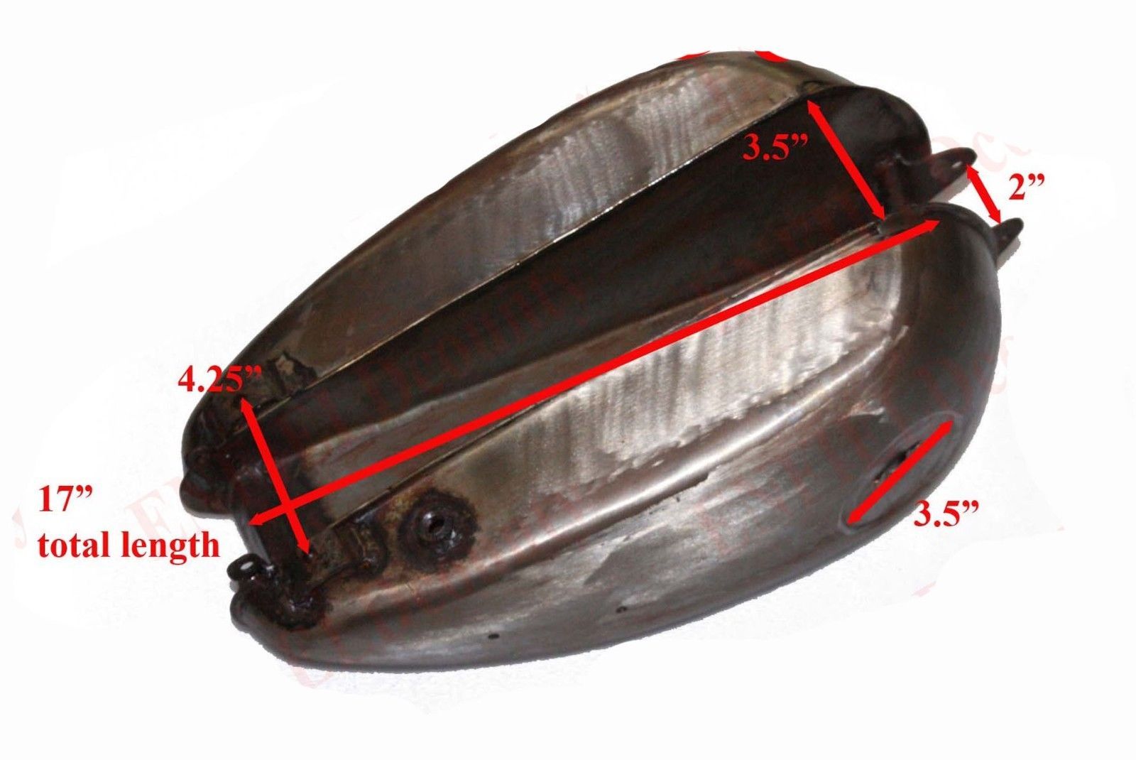New BSA C11 C12 C11G W-C11 Gas Petrol Fuel Tank Bare Metal Ready to Paint 