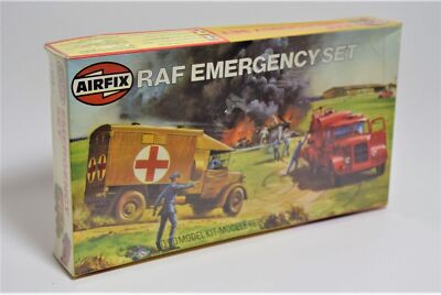 Airfix 2304 HO/OO Scale RAF Emergency Set Ambulance & Crash Tender Model Kit