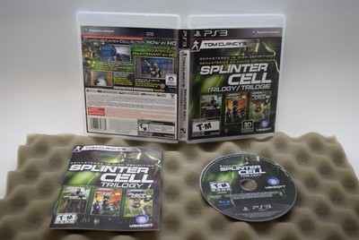 Splinter Cell Classic Trilogy HD - Playstation 3 - CIB [Complete]     