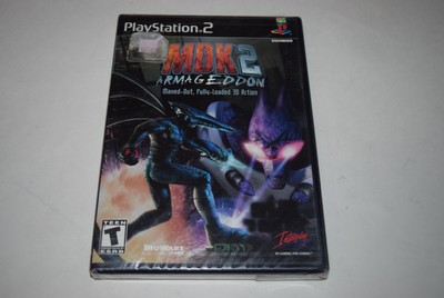 MDK 2 Armageddon Playstation 2 PS2 Video Game New Y-Fold Shrinkwrap Sealed