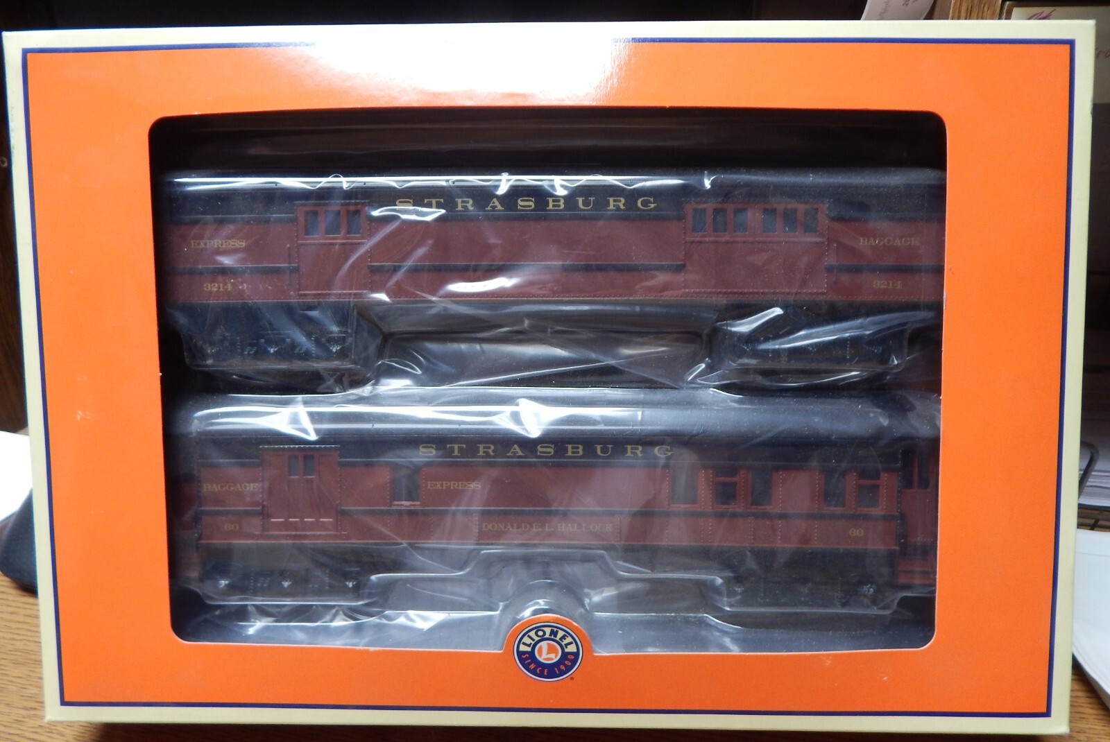 Lionel Barthelemy テラーコンブロット シナーツイン LIONEL 6-35211 STRASBURG RAILROAD 2 CAR PASSENGER SET NEW IN