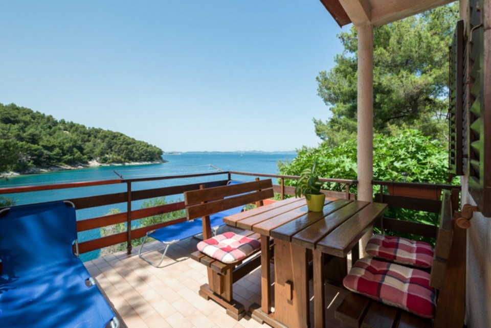 Kroatien Haus direkt am Meer, auf Insel Dugi otok in