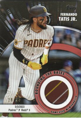 MLBカード　fernando tatis jr. RC relic auto 2024 Topps Tribute Fernando Tatis Jr. #TTTA-FTJ Threads Auto