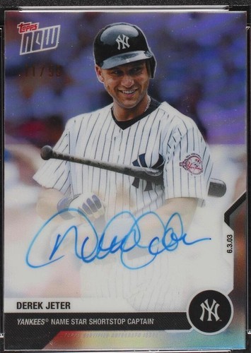 2020 Topps Now Chrome Derek Jeter Career Retrospective - Derek Jeter #DJ-2A