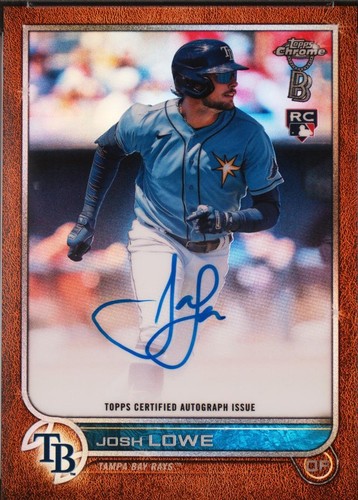 2022 Topps Chrome Ben Baller Edition - Josh Lowe #BBA-JL