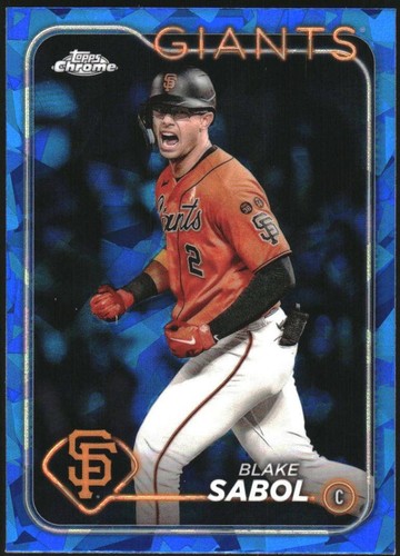 2024 Topps Chrome Sapphire Edition - Blake Sabol #521