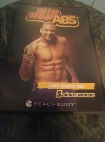 Lot of 3 Hip Hop ABS (Shaun T.) DVD Fitness Workout Beachbody