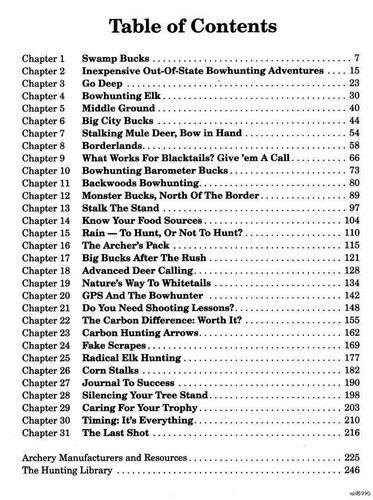 Bowhunters' Digest,5th Edition Deer/elk bow hunting .  B188