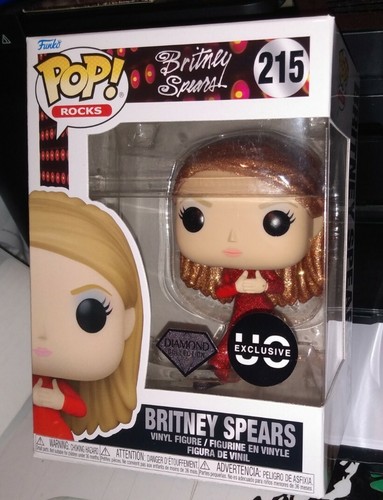 FUNKO POP! ブリトニー・スピアーズ　ダイヤモンドグリッター限定 Funko Pop Rocks Britney Spears #215 Diamond Edition Urban