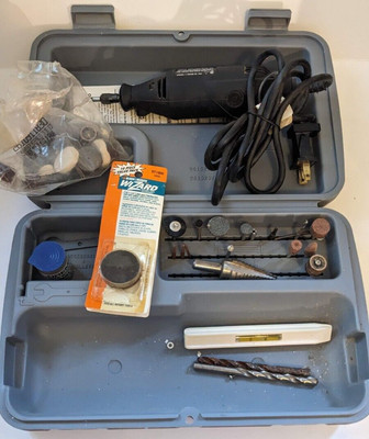 Dremel MultiPro Variable Speed Rotary Tool Model 395 Type 5 w/ Case & Discs Bits