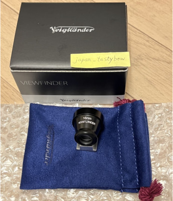 VOIGTLANDER 15mm Viewfinder M  - Black Metal Cosina Made in Japan New