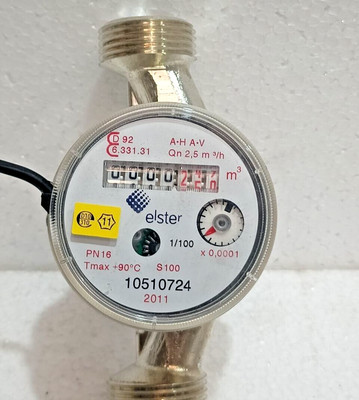 Marinfloc Elster 15037 Flux Meter 3/4 1 ''Pn 16 T-Max +90°C New
