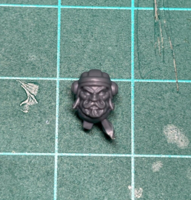 BROKHYR IRON-MASTER HEAD BITS - ENGINEEER LEAGUES OF VOTANN SQUAT BRÔKHYR 40K