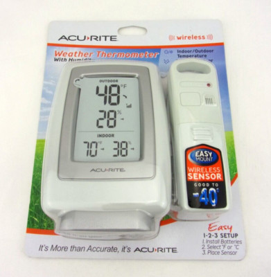 New Acurite Digital Weather Station Thermometer Wireless Home Indoor Outdoor