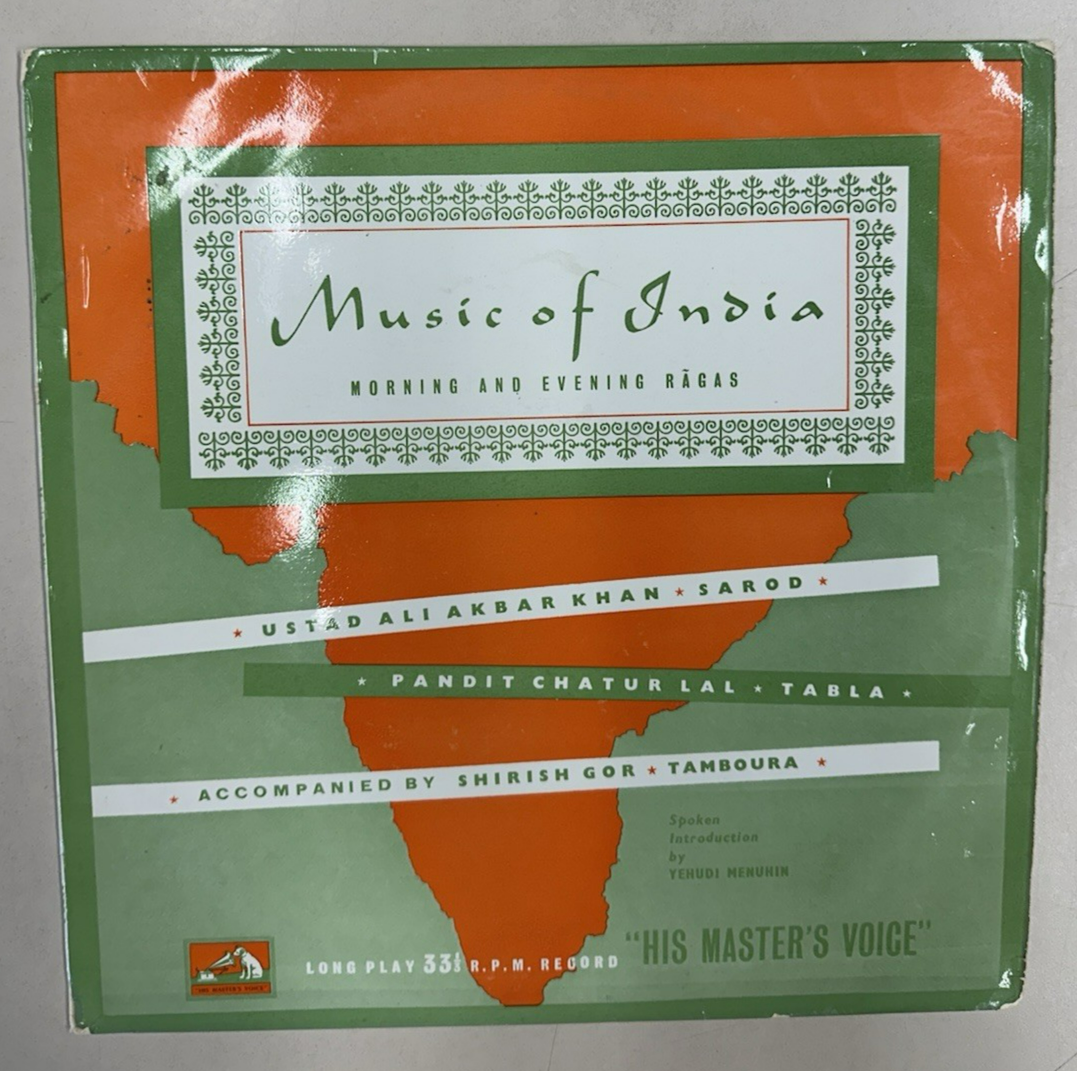 LP - Ustad Ali Akbar Khan ,  Pandit Chatur Lal – Music Of India - Hindustani