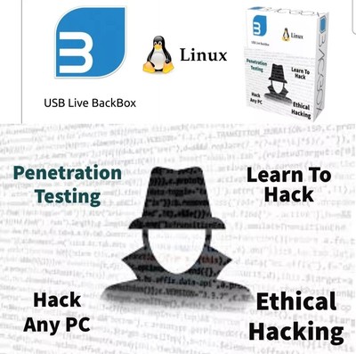 PENTRATION TESTING USB 32GB BOOTABLE LEARN Ethical Hacking  INSTALL BACKBOX #20