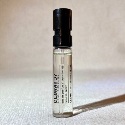 Le Labo Cedrat 37 Berlin Eau de Parfum EDP Sample Spray .05oz, 1.5ml New w/o Box