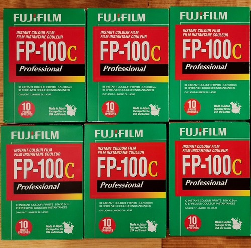 FujiFilm FP-100C Pack Film – Fridge Stored Since Purchase – ASA
