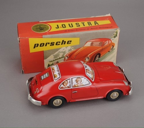 Porsche 356 Tin Toy By Joustra Box Inc France 1960