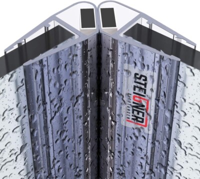 STEIGNER Magnetduschdichtung SET Glasstärke 6/7/ 8mm, UKM04, 2 Stück