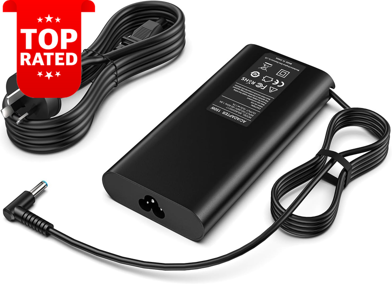 150W Laptop Charger Compatible HP Zbook Omen Victus Pavilion Gaming Laptops
