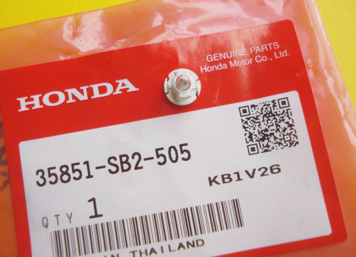 35851-SB2-003 HONDA/ACURA Replaces 14v 6.5mA Neo Wedge Bulb CRX Accord CRV Odyss 35851-SB2-003 HONDA/ACURA Replaces 14v 6.5mA Neo Wedge Bulb CRX Accord CRV Odyss
