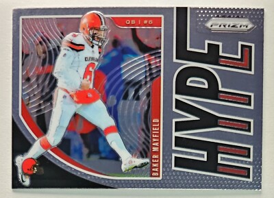 BAKER MAYFIELD 2019 Panini Prizm Hype #H-BM BROWNS Oklahoma Sooners Insert