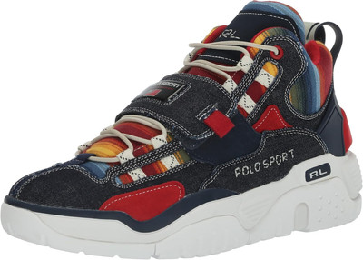 POLO RALPH LAUREN Men'S Ps100 Multi-Print High-Top Sneaker