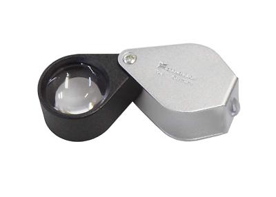 ESCHENBACH 12X Loupe For Inspection Folding Metal Magnifiers 1176-12 w/ Tracking