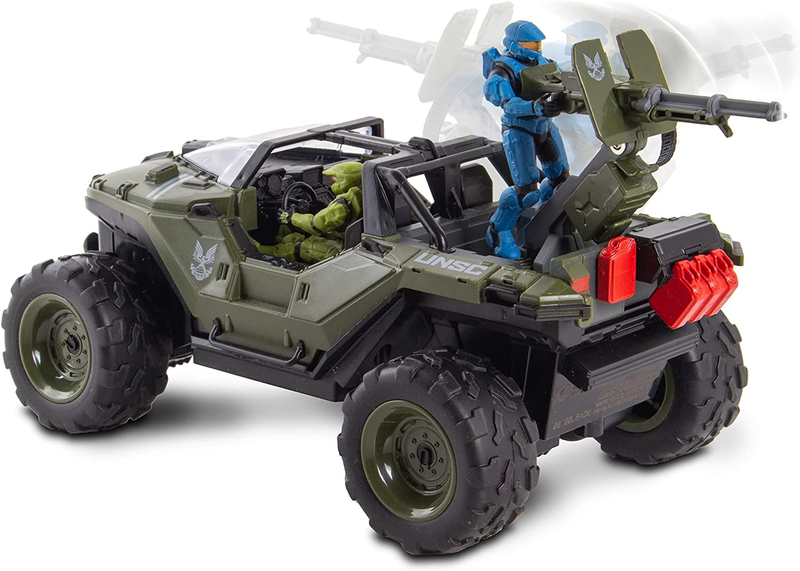 Halo Infinite Battle Hog UNSC Warthog RC Car 2.4 GHz with Master Chief & Spartan