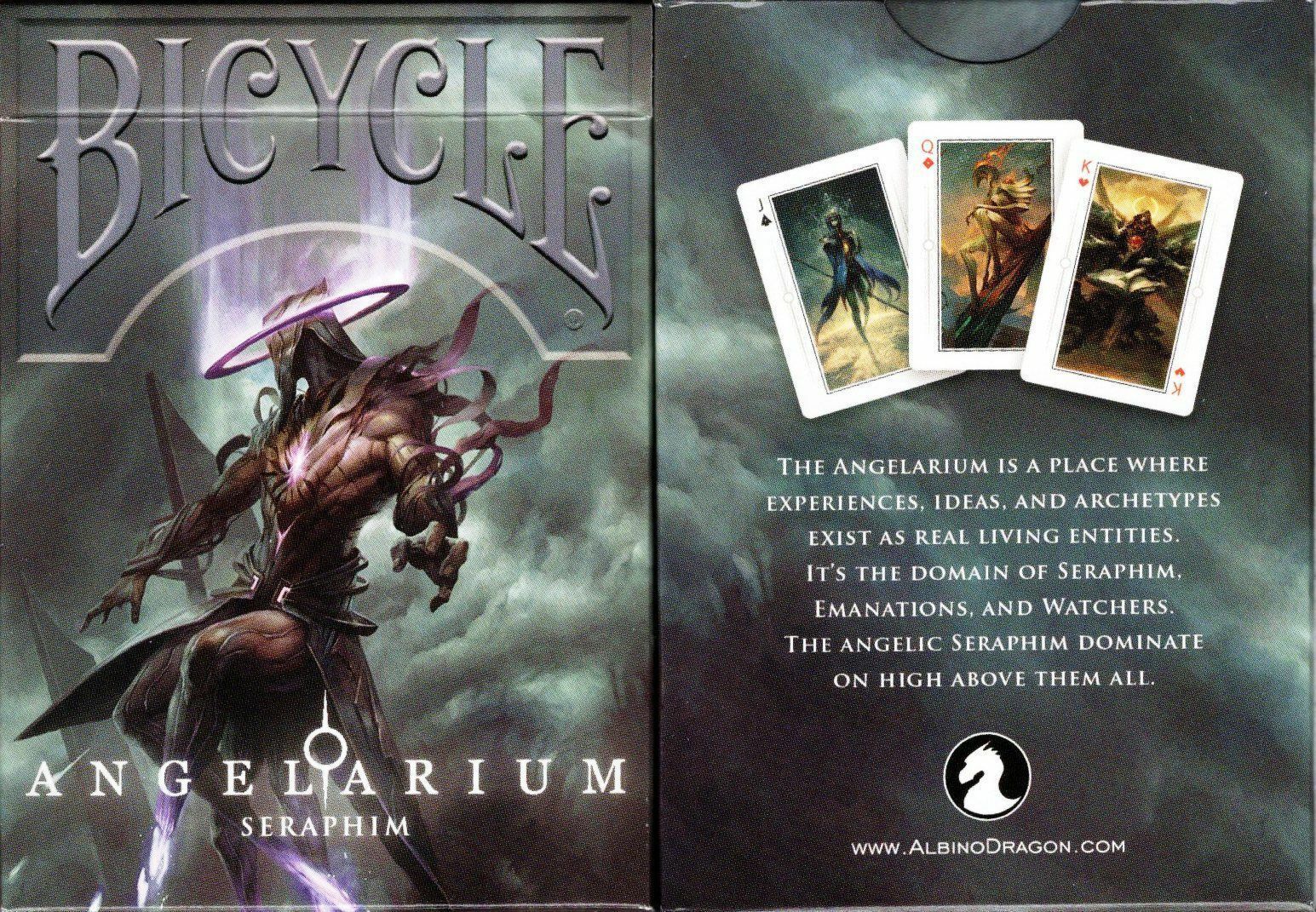 Angelarium Bicycle Limited Edition 4 different Card Decks by