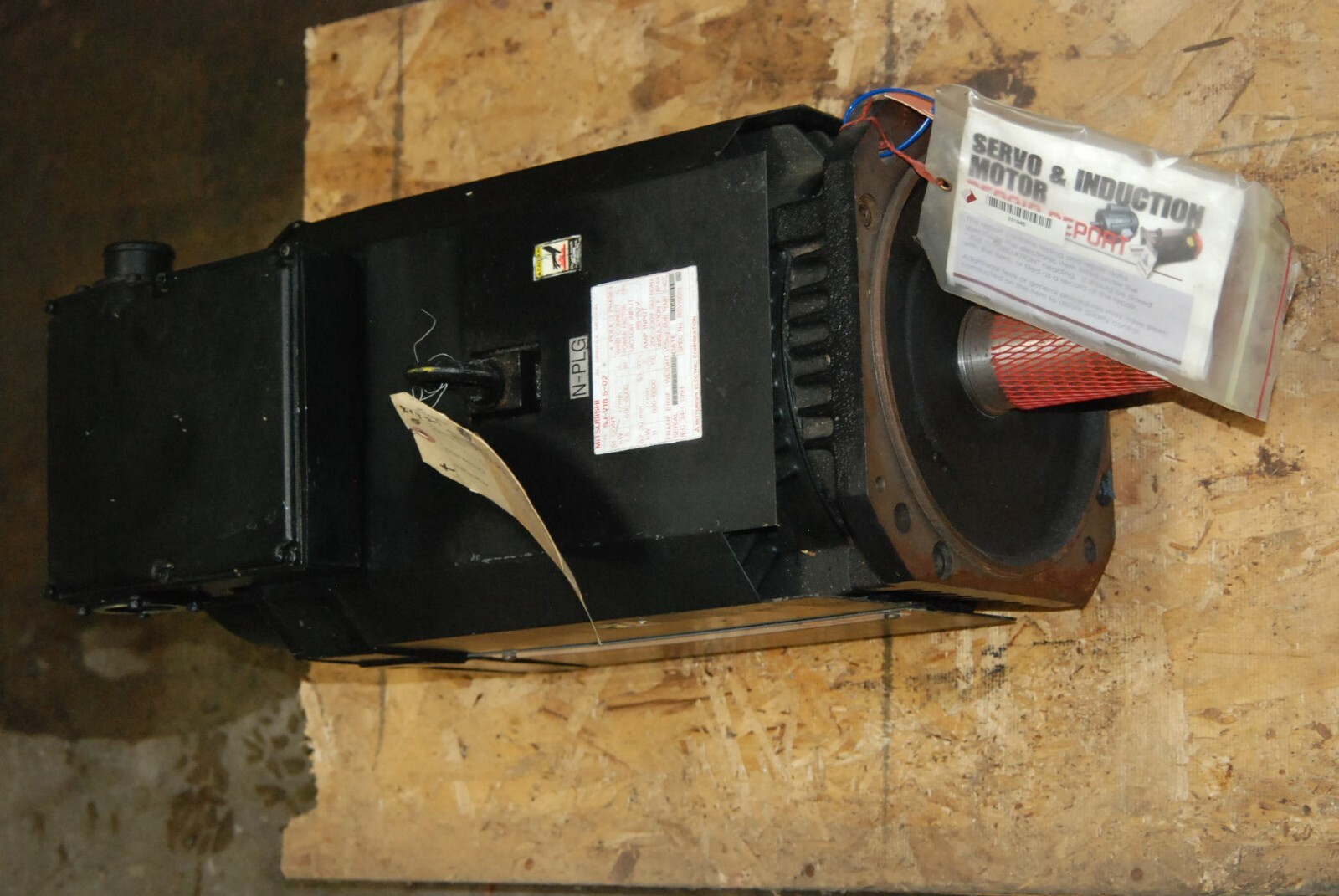 Mitsubishi SJ-V18.5-02, 75kva AC Spindle Motor, Repaired by