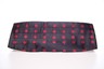 Pre-owned Dolce & Gabbana Cummerbund Black Silk Waist Smoking Tuxedo Belt It44/xs Rrp $480 In And Red Dotted