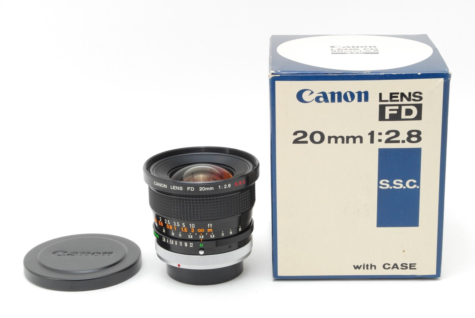 Canon New FD 20mm f2.8 単焦点レンズ FD20mm F2.8 S.S.C. - キヤノンカメラミュージアム