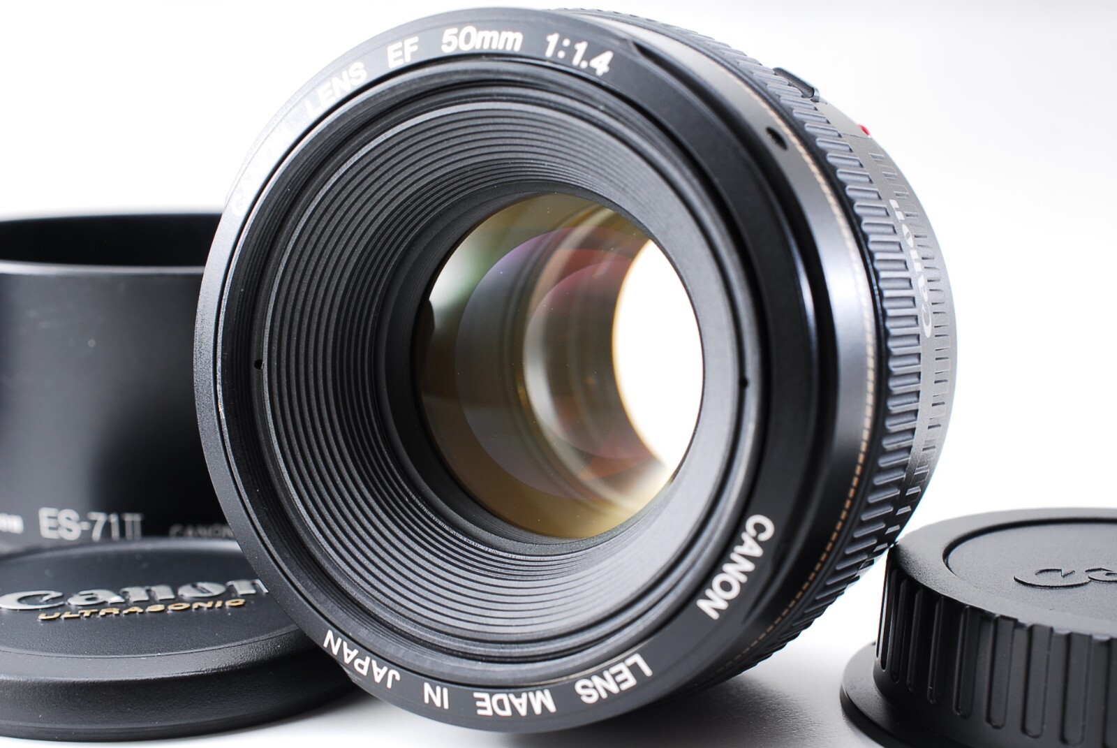 【並品】Canon 50mm f/1.4 usm Amazon.com : Canon EF 50mm f/1.4 USM Standard & Medium