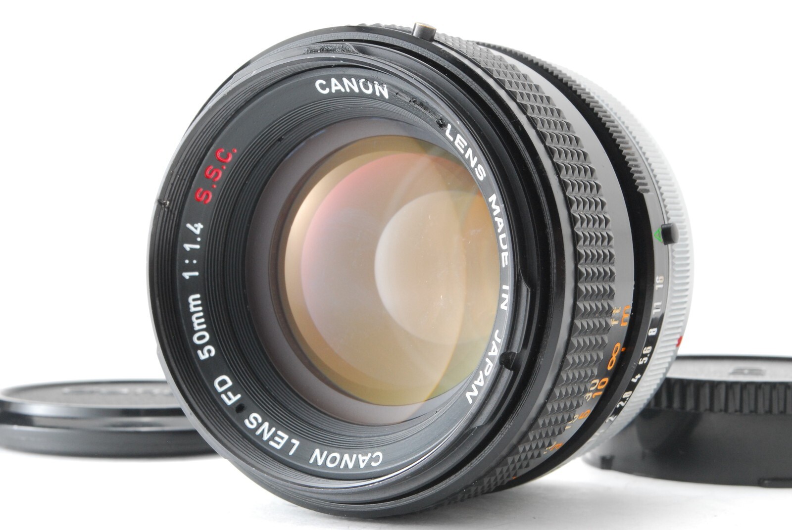 Near MINT] Canon FD 50mm f1.4 s.s.c. ssc MF Standard Lens