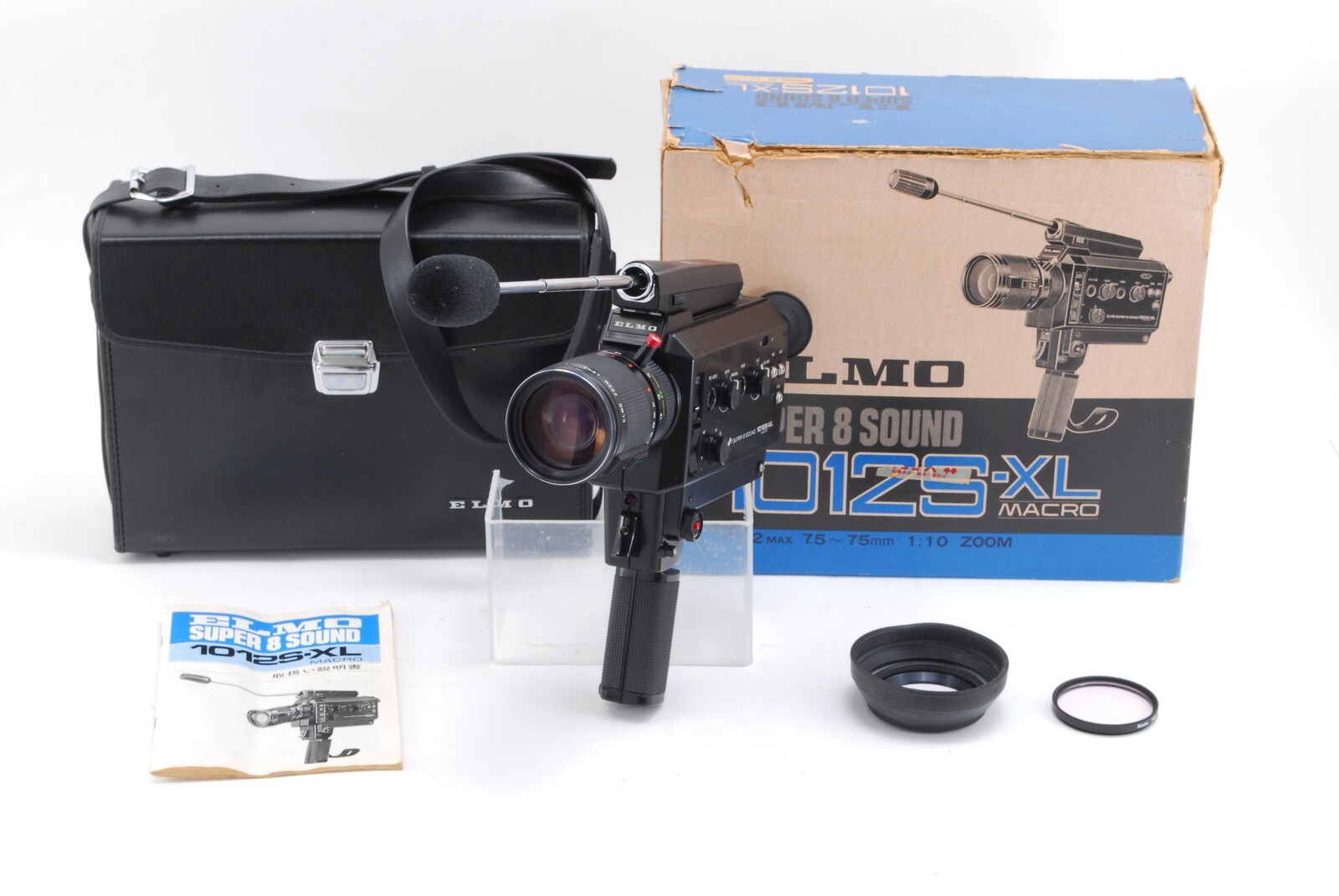 スーパー8 8ミリカメラ ELMO SUPER8 sound 1012S-XL エルモ スーパー8サウンド1012S-XLマクロ | マディ折原のfilm