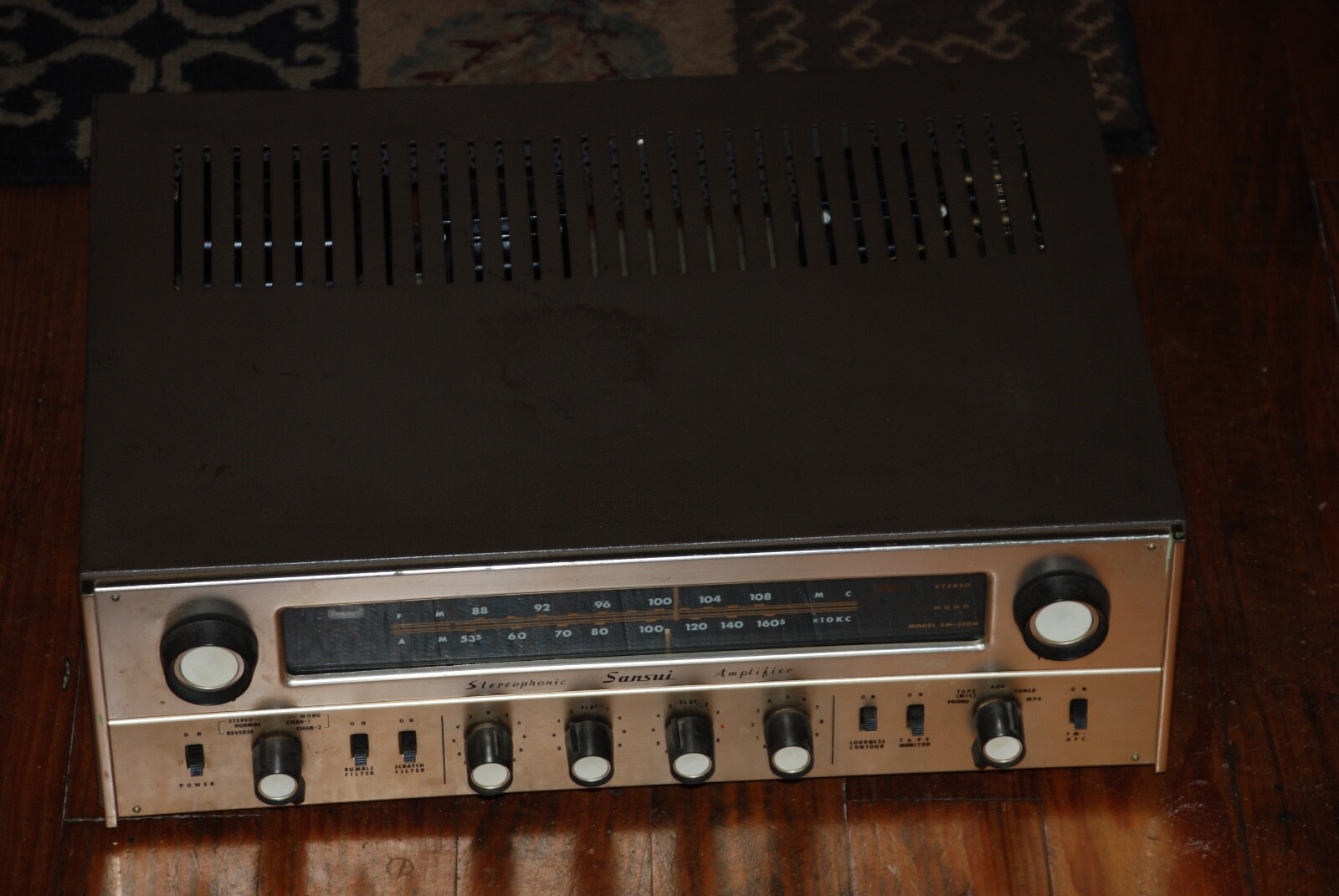 Sansui Tube Stereo SM320M Receiver ( Fisher, Scott, Dynaco, Preamp Amp RCA)