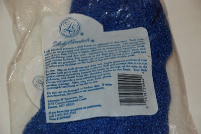 SHOWER GLOVES AND CAP