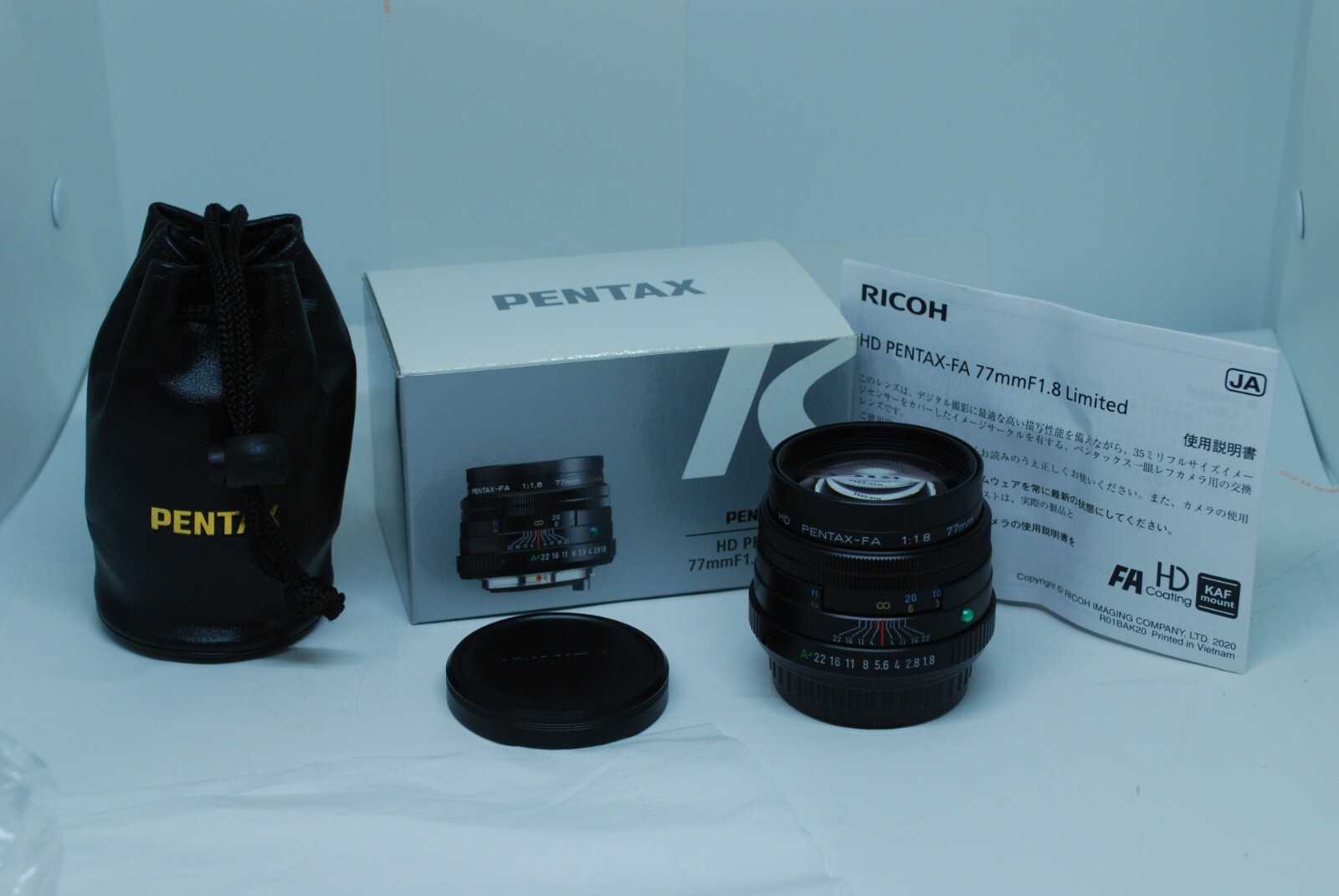 PENTAX HD PENTAX-FA 77mm F1.8 Limited Telephoto Single Focus PENTAX HD PENTAX-FA 77mm F1.8 Limited Telephoto Single Focus