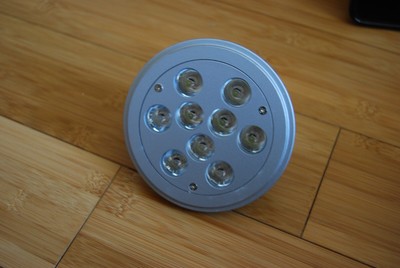 LED GU10 Base AR111 9W Daylight Flood- Price is for 8 pieces with Free Shipping