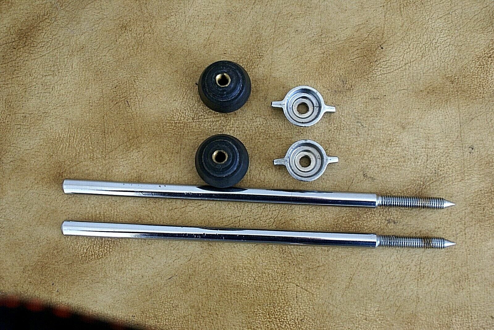 VINTAGE TAMA, 2 BASS DRUM SPURS, SUPERSTAR, 11 1/4