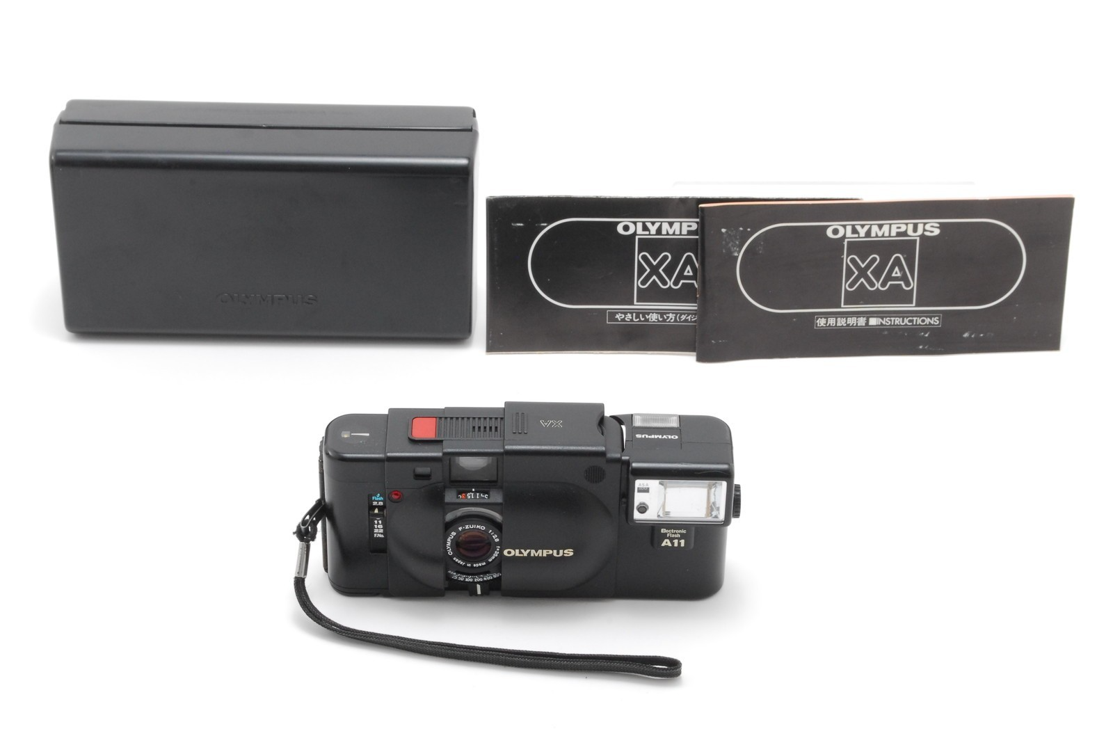 ★並品★ OLYMPUS XA + A11 #2191 Olympus XA Camera with A11 Flash | Blue Moon Camera