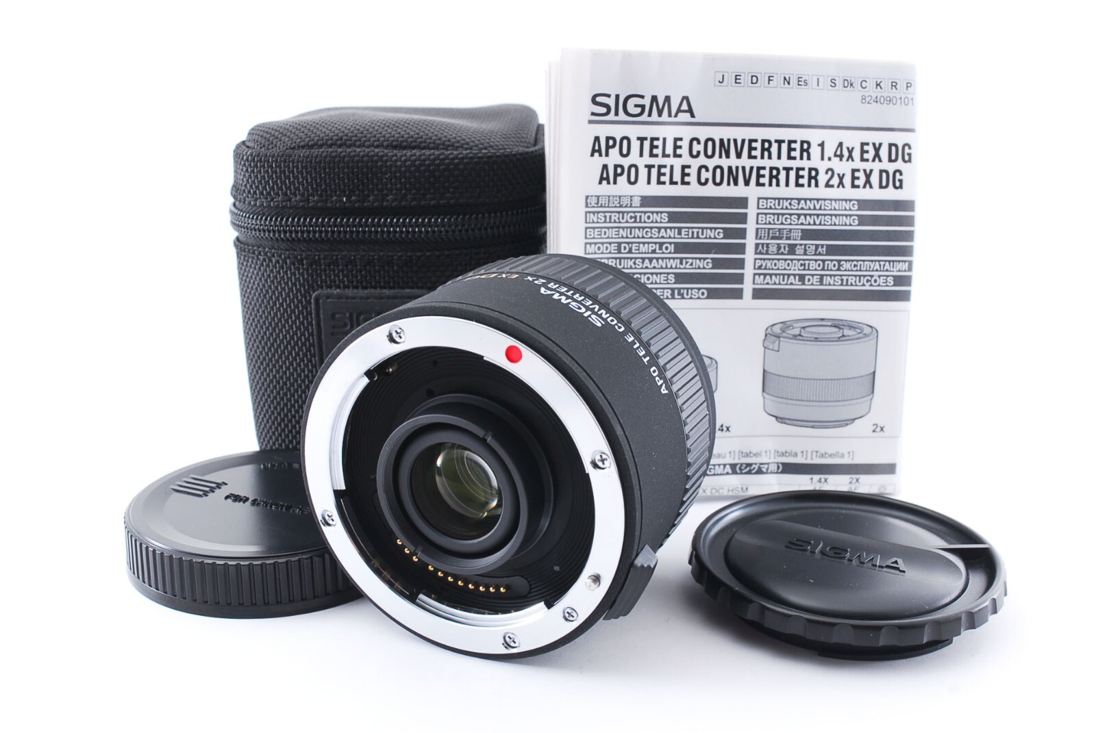 SIGMA APO TELE CONVERTER 2x EX DG For Canon EF From Japan [Mint] #521