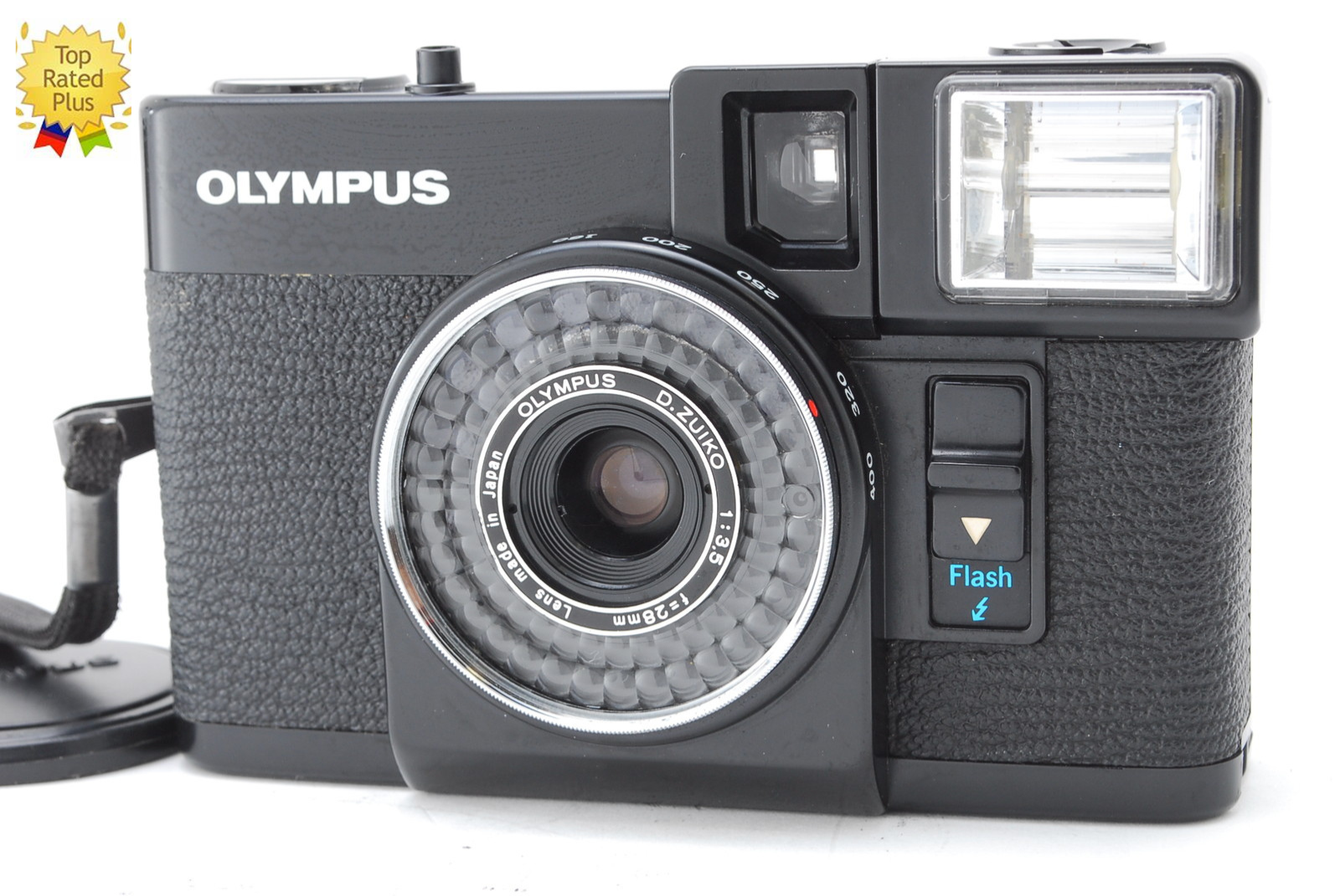 ★★大人気！美品★OLYMPUS EF 28mm F3.5 オリンパス MINT] Olympus Pen EF D.ZUIKO f3.5 28mm Black Film Half Frame