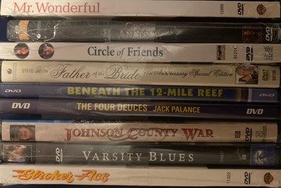 9 Unopened Random Bulk DVDs