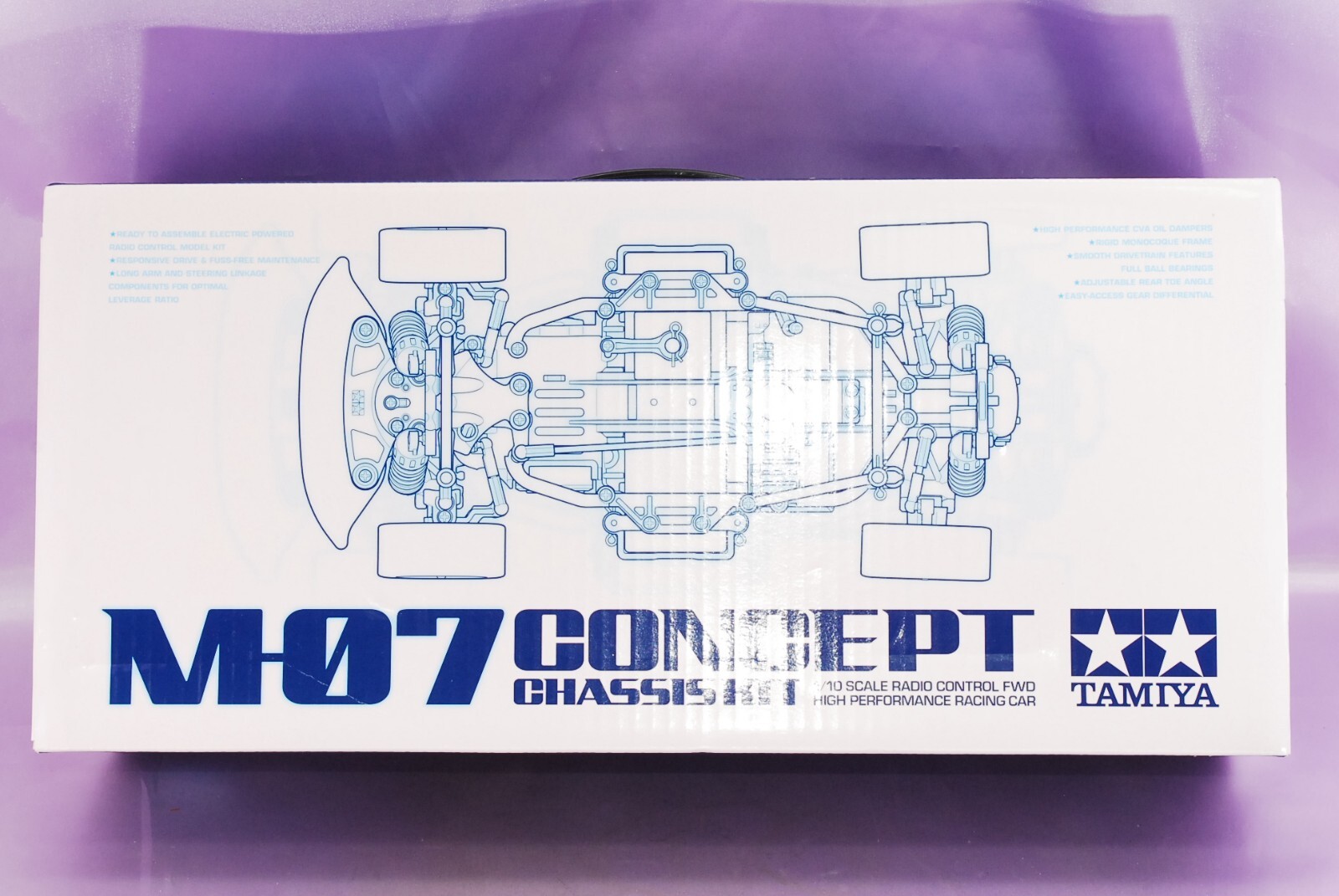TAMIYA M07 CONCEPT シャーシキット 1/10 RARE TAMIYA 1/10 RC M-07 CONCEPT CHASSIS ASSEMBLY KIT #58647