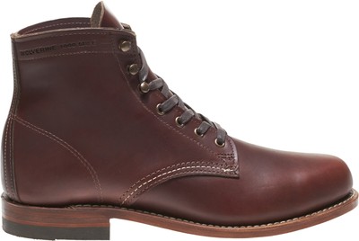 

Wolverine 1000 Mile Boot W05299 Мужские коричневые кожаные повседневные модельные ботинки 8.5, Коричневый, Wolverine 1000 Mile Boot