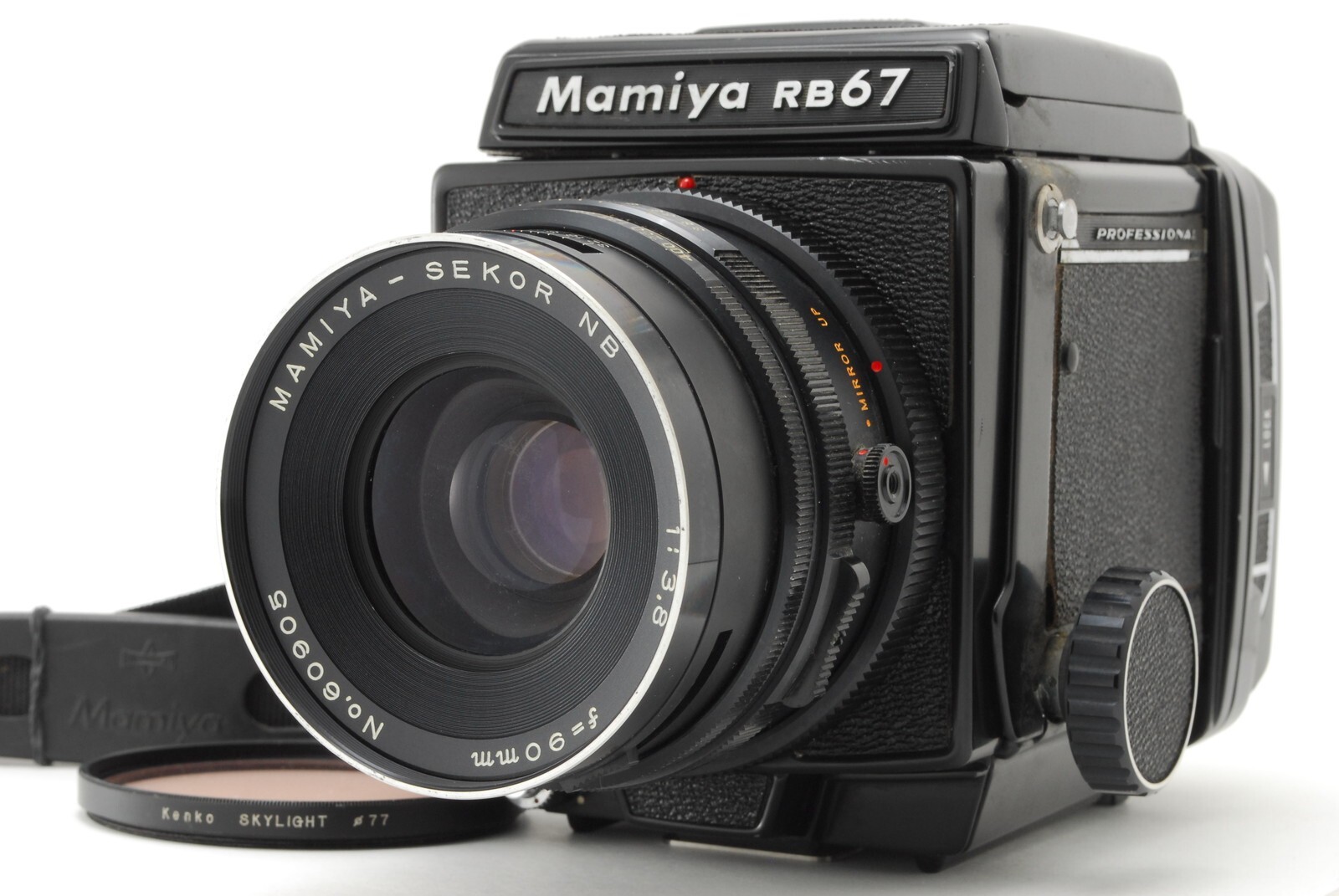Mamiya RB67 mamiya sekor90mm グリップ付き Near MINT w/Strap